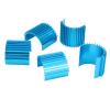 380 390 Brushed Motor Heat Sink Professional Aluminum Alloy Efficient Cooling 2838 2845 Brushless Motor Heat Sink for RC Cars 1/16 1/18 Blue 5pcs view 2