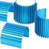 380 390 Brushed Motor Heat Sink Professional Aluminum Alloy Efficient Cooling 2838 2845 Brushless Motor Heat Sink for RC Cars 1/16 1/18 Blue 5pcs view 3