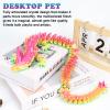 VUTIKPIX 24" Large 3D Printed Dragon Toys, 3D Printed Animals, Articulated Dragon with WingsAdults Desk Fidget ToysEaster Basket Stuffers, Home Office Decor (Rainbow Crystal Dragons) view 2