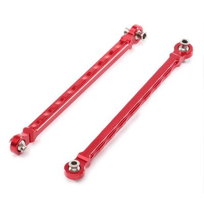 AMZRC 2Pcs 8547 102MM Front Linkage Tie Rod Aluminum Alloy for Traxxas 1/7 Unlimited Desert Racer UDR 85076-4 85086-4 Rc Car Part