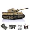 TOUCAN RC HOBBY Pro.Edition RTR Henglong 1/16 Yellow TK7.0 Tiger I RTR RC Tank 3818 Barrel Recoil Metal Wheels BB Airsoft Smoke Effect IR Battle with Sticter for Ages 14+ view 1