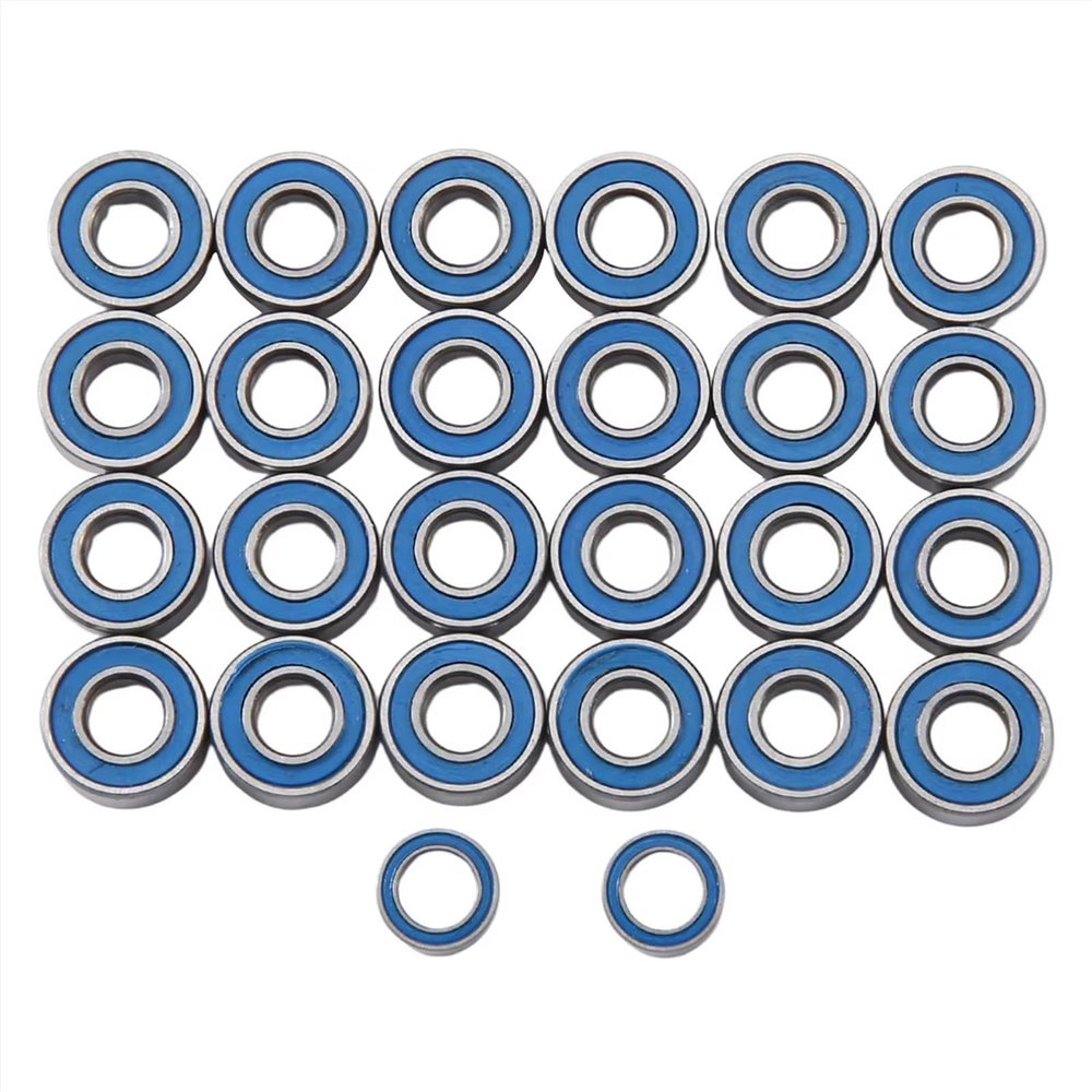 Compatible with Tamiya for GF-01 RC Car Upgrade Parts Modification Spare Replacement Accessories 26Pcs Sealed Bearing Kit RC Car Part Accessories