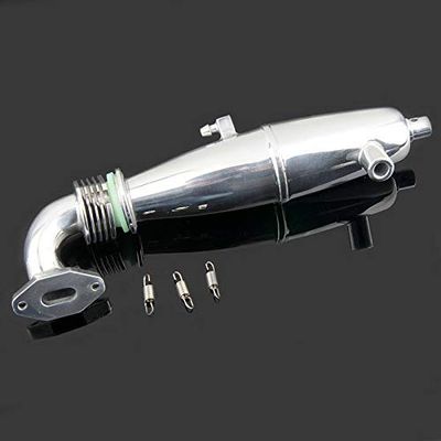 1/10 Metal Exhaust Pipe for RC Cars - Compatible with HSP Models 94188, 94122, 94108, 94109 - Upgrade Parts & Accessories