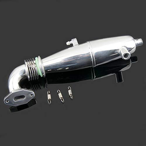 1/10 Metal Exhaust Pipe for RC Cars - Compatible with HSP Models 94188, 94122, 94108, 94109 - Upgrade Parts & Accessories