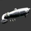 1/10 Metal Exhaust Pipe for RC Cars - Compatible with HSP Models 94188, 94122, 94108, 94109 - Upgrade Parts & Accessories view 1