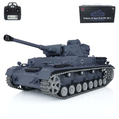 TOUCAN RC HOBBY Pro.Edition RTR Henglong 1/16 TK7.0 FPV Panzer IV F2 RTR RC Tank 3859 Metal Track Wheel BB Airsoft Smoke Effect IR Battle with Sticter for Ages 14+