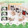 High Contrast Baby Toys for Newborn, Tummy Time Mirror, Black and White Baby Toy for 0-6 Months, Soft Montessori Visual Stimulation Infant Book, Boy Girl Shower Valentines Gift, Easter Basket Stuffers view 3