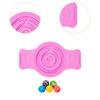 Aymzbd Balance Board Labyrinth disks Sensory Training Practical Portable Multipurpose Wobble Stability Board for Snowboarding Kids, Pink view 4