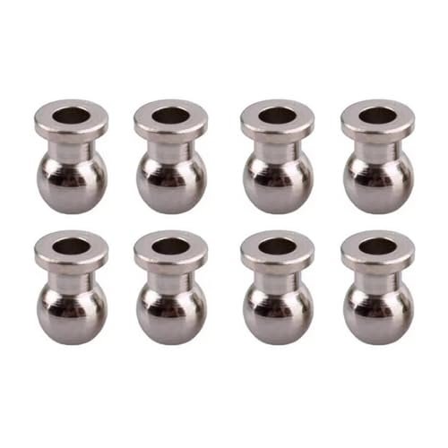 4/8/10 Pack Ball Head Holder Tie Rod End Joint Turnbuckle Connect Link for RC HSP Racing Cars - Upgrade Spare Parts(8pcs)
