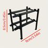 3D Printed Model Car Lift, 3-Tier Diecast Display Stand, 9.5 x 8.5 inch, Black (Black) view 4
