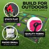 ATODE Giant Tic Tac Toe  4 ft Outdoor Bean Bag Toss Game for Kids & Adults | Instant Setup, No Assembly | Forest Edition Animal Teams | Backyard, Beach, Camping view 4
