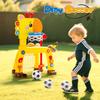 4-in-1 Toddler Basketball Hoop, Soccer Goal, Golf Toy & Ring Toss Game with Lights and Music, Kids Sports Activity Center Gifts for Boys and Girls Ages 1-3 view 3