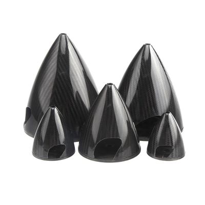 1pc 3K Processing Control 3 Blades Carbon Fiber Spinner 2.25"/2.50"/3.25"/3.5"/3.75"/4.5"/4.75" Fit For Aircraft(70mm 2.75 inch)