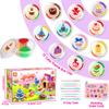 Air Dry Clay for Kids, 12 Boxes Modeling Clay Kit, DIY Molding Clay with Sculpting Tools and Tutorial, Ultra Light, Safe & Non-Toxic, Valentines Crafts for Girls Boys, School Projects Home Party Favor view 2