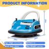 12V Kids Electric Bumper Car, Baby Bumper Car for Toddlers, 360 Spinning Riding Bumping Car with Remote Control, Music, LED Light, Ride on Toys Gift for Boys & Girls view 2