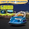 12V Kids Electric Bumper Car, Baby Bumper Car for Toddlers, 360 Spinning Riding Bumping Car with Remote Control, Music, LED Light, Ride on Toys Gift for Boys & Girls view 4