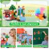 Annexfun 150PCS Magnetic Blocks - Magnetic Building Blocks, Stacking Magnets for Kids, Sensory Toy for STEM Montessori Sensory Toys for Kids 3+ Boys and Girls Christmas Birthday Gifts view 4