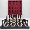 15.7 inches Large Chess Set with High Polymer Zinc Alloy Weighted Chess PiecesChess Sets for Adults and KidsBest Gift for Chess Enthusiasts view 1