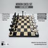 15.7 inches Large Chess Set with High Polymer Zinc Alloy Weighted Chess PiecesChess Sets for Adults and KidsBest Gift for Chess Enthusiasts view 2