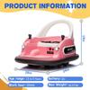 12V Electric Bumper Car for Toddlers Kids Ride on Toys, 360 Degree Spin Riding Bumping Car with Remote Control, Music, LED Light, Baby Bumper Car Gifts for Boys and Girls view 2