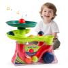 Didklom Busy Ball Popper Toy for Babies 9+ Months - 5 Balls with Popping Action & Fun Music, Cause and Effect Ball Drop Toy, Perfect Baby Shower Birthday Gift, Indoor Travel Play view 1