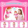 1 Pcs Family Hand Puppets 12 Inch Grandparents, Mom & Dad, Brother & Sister Plush Hand Puppet Toys Role-Play Toy Puppets for Kids Storytelling Imaginative Pretend Play Teaching Preschool(Mom A) view 3