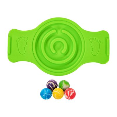 Aymzbd Balance Board Labyrinth disks Sensory Training Practical Portable Multipurpose Wobble Stability Board for Snowboarding Kids, Green