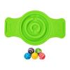 Aymzbd Balance Board Labyrinth disks Sensory Training Practical Portable Multipurpose Wobble Stability Board for Snowboarding Kids, Green view 1