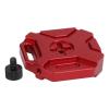 Simulation Mini Fuel Tank Aluminum Alloy RC Crawler Decoration Accessory Universal Compatibility for 1/8 1/10 SCX10 YIKONG VS4 10 D90 RC Crawler Cars (Red) view 2