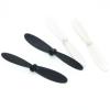 20pcs 55MM Long Propeller Set Compatible With X4 H107 H107C H107D Quadcopter Drone 10 Pairs Replacement Parts(2 PAIR) view 4