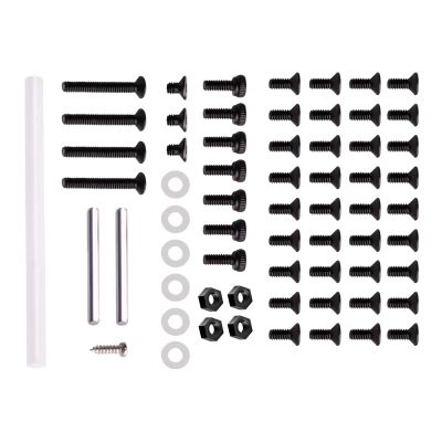 1: 28 RC Car Hardware Set W/PTFE Tube Accessories, Components, DIY Enthusiasts for Chassis Assembly RC Screw Kit
