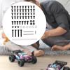 1: 28 RC Car Hardware Set W/PTFE Tube Accessories, Components, DIY Enthusiasts for Chassis Assembly RC Screw Kit view 2