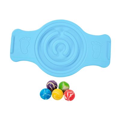 Aymzbd Balance Board Labyrinth disks Sensory Training Practical Portable Multipurpose Wobble Stability Board for Snowboarding Kids, Blue