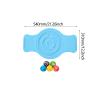 Aymzbd Balance Board Labyrinth disks Sensory Training Practical Portable Multipurpose Wobble Stability Board for Snowboarding Kids, Blue view 4