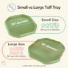 MEKA Small 28"x28" Tuff Tray Olive Green, Indoor Activity Sensory Tray Children, Outdoor Play Sand and Water Table for Toddlers and Kids, Toy Boys Girls view 2