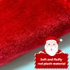 Baby's First Christmas Santa Hat, Soft Plush Red and White Christmas Hats, Cute Xmas Hat for Baby's First Holiday Season view 4