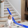 Dikopubby Flexible Race Track for Kids, 15FT Car Track with 4 Suction Cups and 6 Different 1/64th Cars - STEM Racing Toy for Boys & Girls Ages 3+ (Blue) view 4