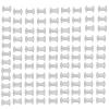 100Pieces Heavy Duty Rivets Nut Assortment for Home Office School Use Metal Flat Thread Rivets Nutserts Fasteners Heavy Duty Ledgers Fasteners for Thick Paper view 4
