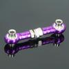 TYXTTGY For HSP 1/10 94123 Upgrade, For Aluminum Alloy Rods Metal Steering Gear Connecting Rod RC Car Spare Parts Accessories(Purple) view 1