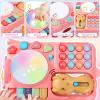 Britik Baby Bus Toys for 1+ Year Old Girl: 10-in-1 Montessori Musical Toys Multifunctional Bus, Educational Learning Sensory Toy for Toddler, Christmas Birthday Gifts for Girl 18+ Month 1-3 Year Old view 3