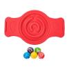 kowaku Balance Board Labyrinth disks Sensory Training Wobble Board Maze Rocking Seesaw for Skateboarding Surfing Indoor, Red view 1
