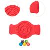 kowaku Balance Board Labyrinth disks Sensory Training Wobble Board Maze Rocking Seesaw for Skateboarding Surfing Indoor, Red view 3
