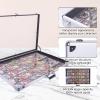 34"x22" Card Display Case with Lock,Aluminum Reinforcement,Portable Trade Show Display Case-Sliver,for Sports Card,Jewelry Craft Collector Shows,Collectible Cards view 4