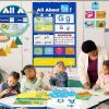 Alphabet Learning Pocket Chart, Classroom Wall Chart Early Letter Recognition/Early Literacy/Nteractive Assisted Education, Family School, Preschool, Kindergarten, 182 Cards view 3