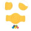 kowaku Balance Board Labyrinth disks Sensory Training Wobble Board Maze Rocking Seesaw for Skateboarding Surfing Indoor, Yellow view 3