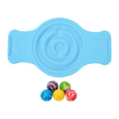 kowaku Balance Board Labyrinth disks Sensory Training Wobble Board Maze Rocking Seesaw for Skateboarding Surfing Indoor, Blue
