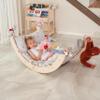 Climbing Arch with Map Design Pillow | Montessori Climbing Arch with Pillow  Wooden Indoor Rocker Arch for Toddlers | Gross Motor Skills & Sensory Play for Kids 1-10 Birthday Gift (Map) view 4