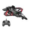 RGB LED RC Foam Fighter Plane - Stable Hover, 2.4G Remote Control, 360  Flip, Automatic Height Keep, Colorful Light, Vertical Takeoff and Landing,One Key Take & Off - Beginners Gift (Red Shell) view 1