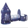 3PC Kids Play Tent with Tunnel and Ball Pit, Pop up Play Tents for Toddlers, Space World Playhouse for Indoor & Outdoor Use, Starry Sky Tent with Carry Bag, Ideal Gifts for Boys & Girls view 1
