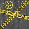 2 Rolls Under Construction Party Tape, 98.4 Feet x 11.8 Inch Construction Caution Tape Black and Yellow Hazard Barrier Warning Tape Funny Zone Decorations for Birthday Creative Theme Party Supplies view 4